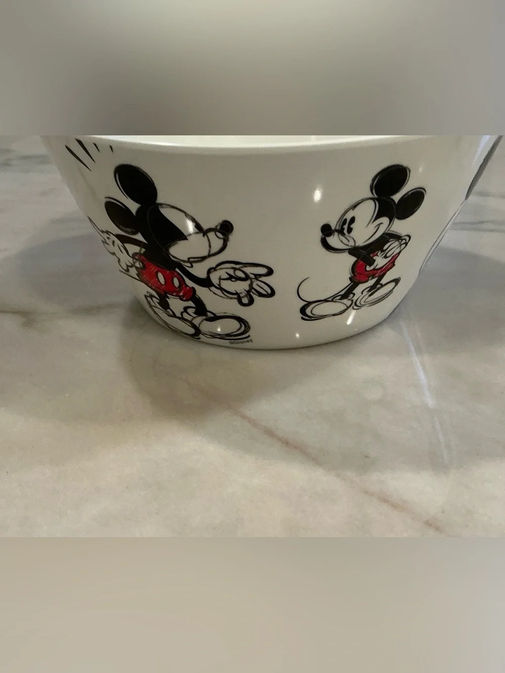 Zak Mickey Mouse Melamine Sketch Bowls